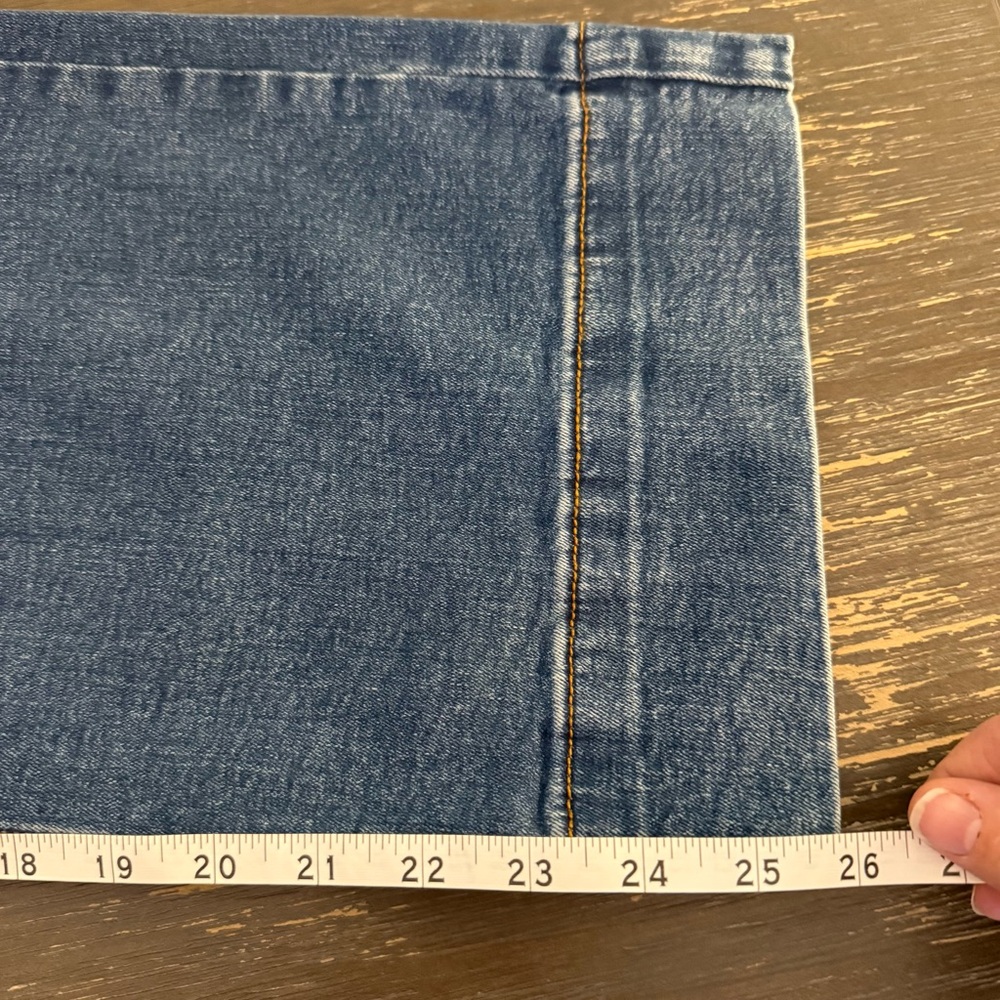 Bagatelle Women Wide Leg Jeans Size 28 Stretch High Waist - Picture 8 of 13